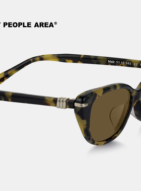 SPA男女同款猫眼板材日常墨镜