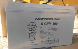 南都蓄电池12V100AH免维护蓄电池6-GFM-100 UPS后备电源专用