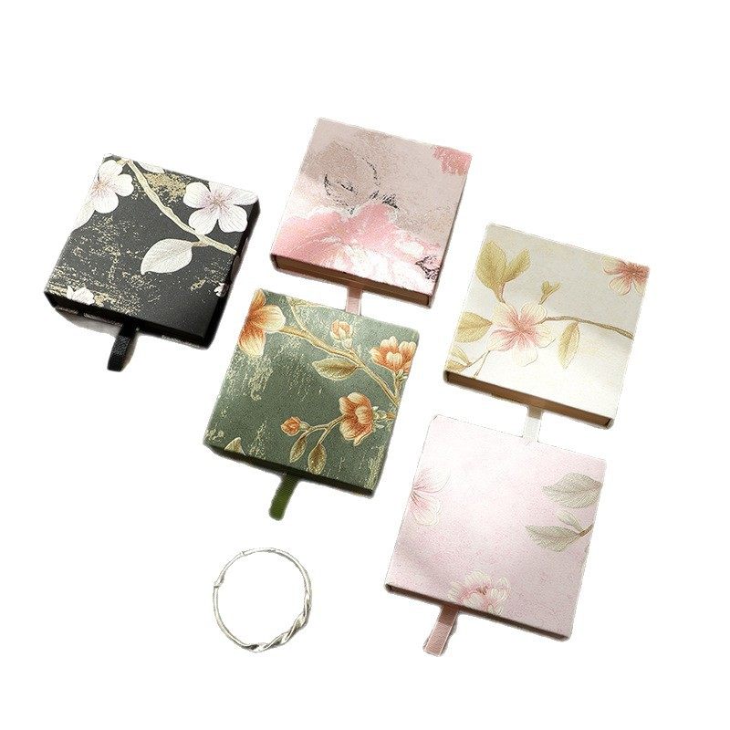 水晶手链串包装收纳礼盒项链首饰pe悬浮抽拉繁花高级空盒印LOGO,淘宝优惠券,粉丝福利购,淘宝优惠卷