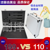 6D nano-glazed beauty tooth tool special case resin veneered special tool box to put ice porcelain crystal porcelain material