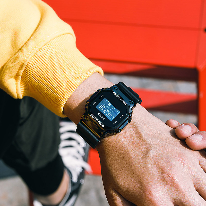 电子男士初高中学生女智能独角兽 tirense国产腕表