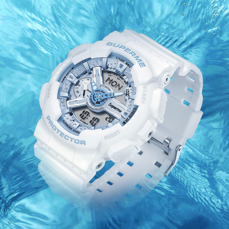 电子手表女孩初高中学生女风独角兽 tirense国产腕表