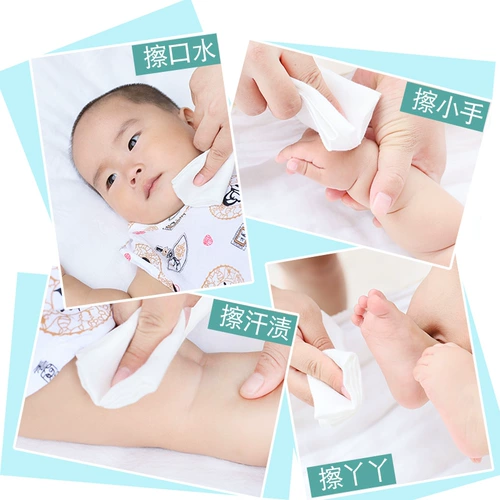 Детский носовой платок для новорожденных, хлопковый слюнявчик, марлевое биде, влажные салфетки для умывания для лица