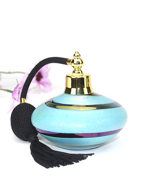 法国复古喷雾香水瓶纯手工小摆件