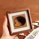 Baby fetal hair souvenir making fetal hair painting