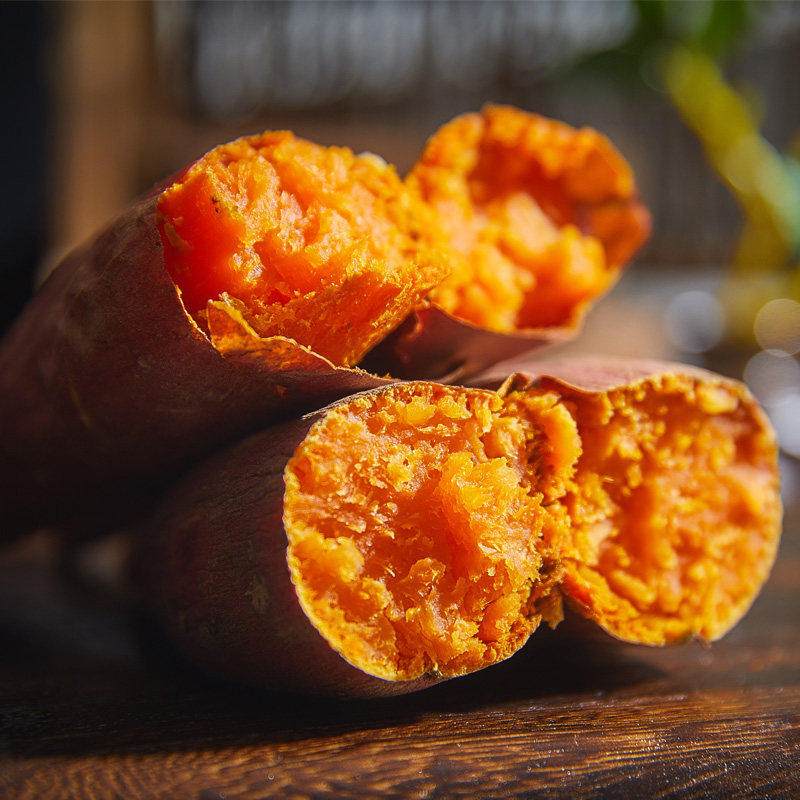 山东红心蜜薯西瓜红新鲜板栗红薯 鲜彤番薯