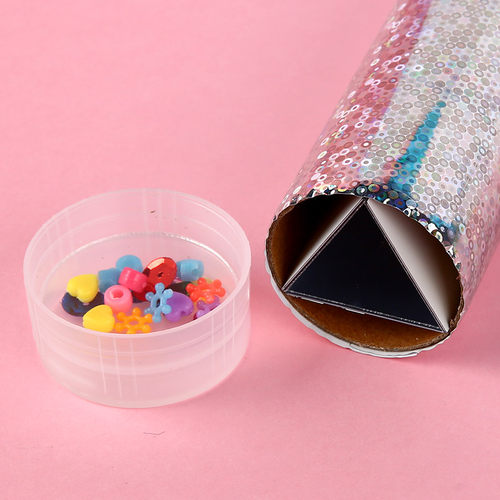 儿童科学实验教具 科技小制作DIY手工材料自制万花筒小学生礼物 - 图3