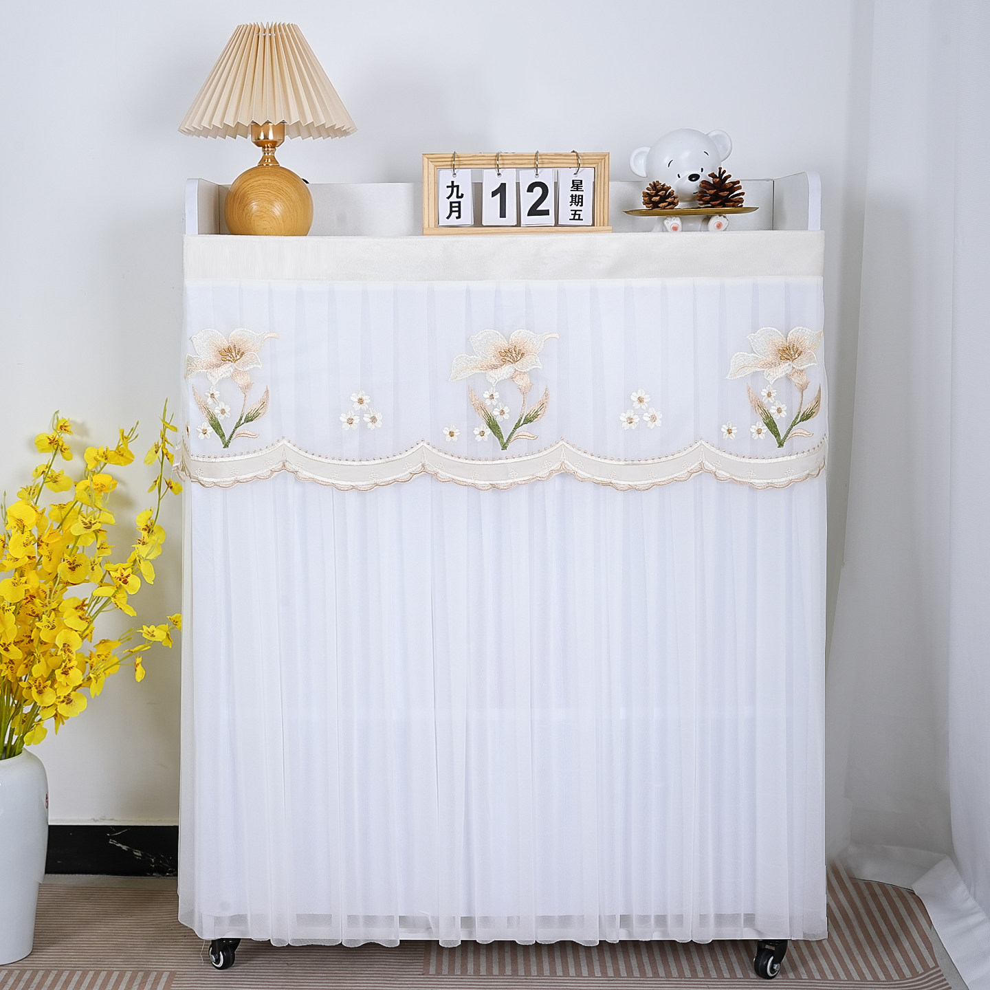 免打孔魔术贴柜子遮挡帘衣柜鞋柜遮挡帘子出租房杂物遮丑防尘帘,淘宝优惠券,粉丝福利购,淘宝优惠卷