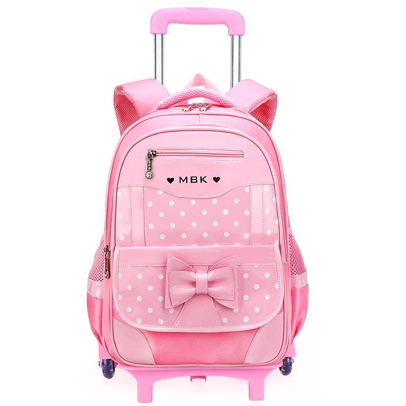 小学生拉杆女孩1-3-6年级6双肩包 贝町双肩背包
