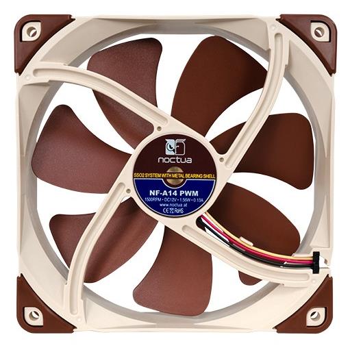 诺易 noctua/猫头鹰 NF-A14 PWM FLX ULN 14cm静音散热风扇 包邮 - 图1