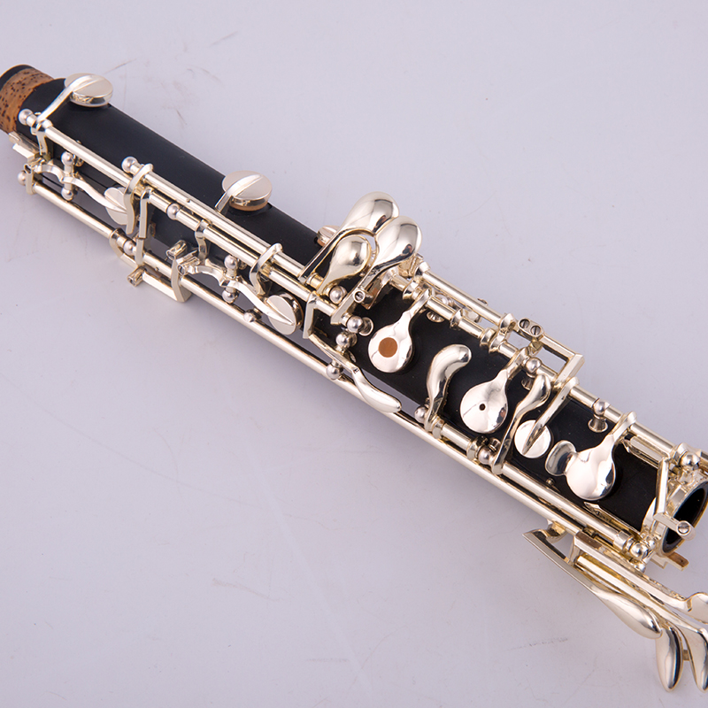 新款双簧管乐器正品C调胶木半自动全自动镀银初学成人专业考级双 - 图2