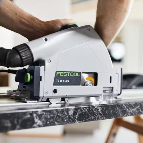 FESTOOL德国费斯托轨道锯充实导轨锯TSC55木工无尘吸尘切割机圆锯 - 图2