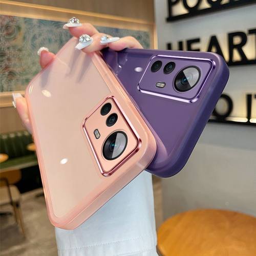 适用红米note12s手机壳新款带镜头膜Redmi Note 12S硅胶保护套2303CRA44男女小清新小米nota12s透明软壳nt12s - 图3