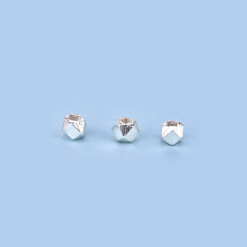 925泰国纯手工银多面切角方块珠子隔珠 手串DIY手链饰品配件材料,淘宝优惠券,粉丝福利购,淘宝优惠卷