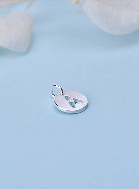 纯银吊坠手工DIY戒指项链挂件