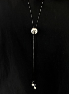 猫眼吊坠Bolo项链可调节