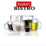 bodum波顿BISTRO高硼硅创意耐冷热双层防烫咖啡果汁奶茶玻璃水杯 - 图0