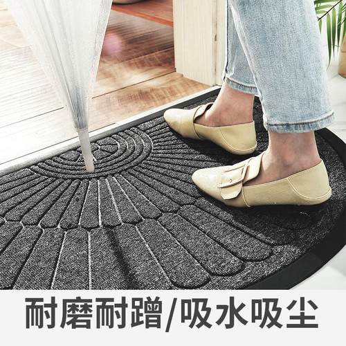大江地垫大门口复古半圆耐脏脚垫家用入户进门垫2025新款门垫地毯 - 图2