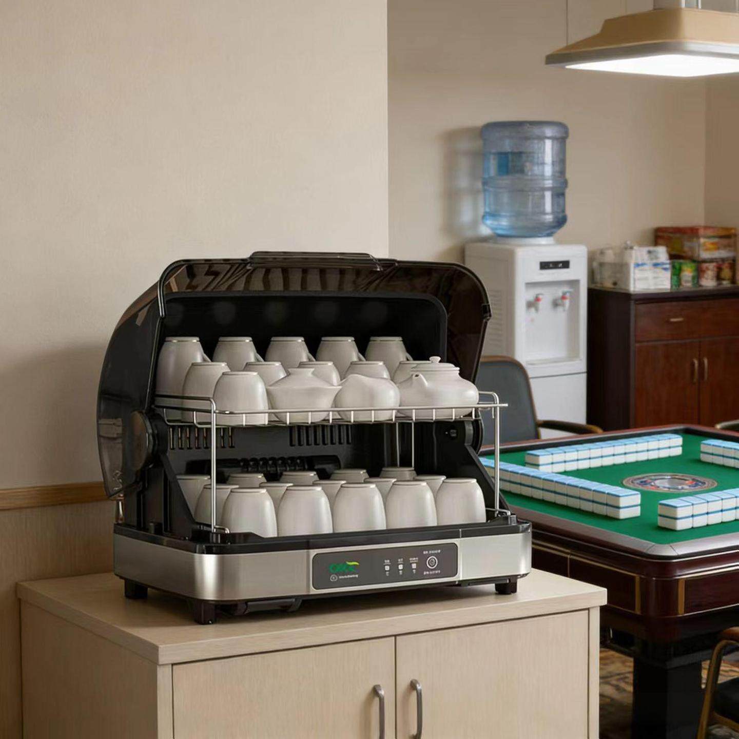 防尘杀菌机酒店办公室茶杯消毒柜杀菌柜立式消毒柜家用幼儿园口杯,淘宝优惠券,粉丝福利购,淘宝优惠卷