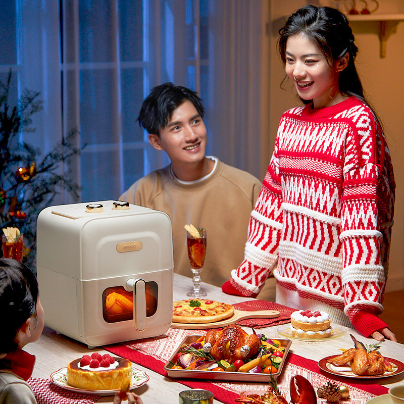 七彩叮当可视家用2023新款空气炸锅 七彩叮当空气炸锅