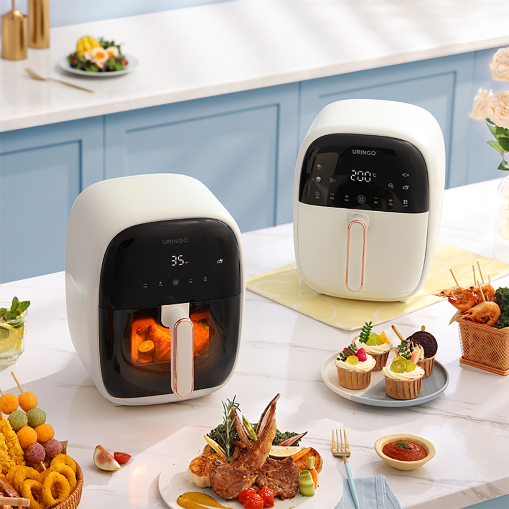 七彩叮当家用新款可视智能空气炸锅 七彩叮当空气炸锅