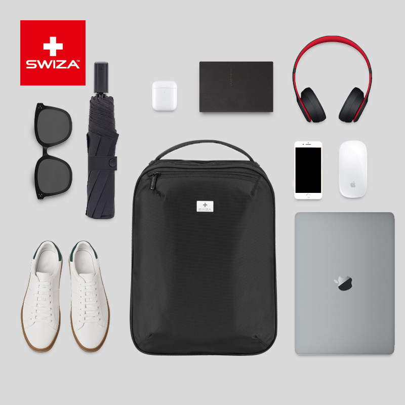 swiza女14寸通勤男轻便2020电脑包 swiza双肩背包