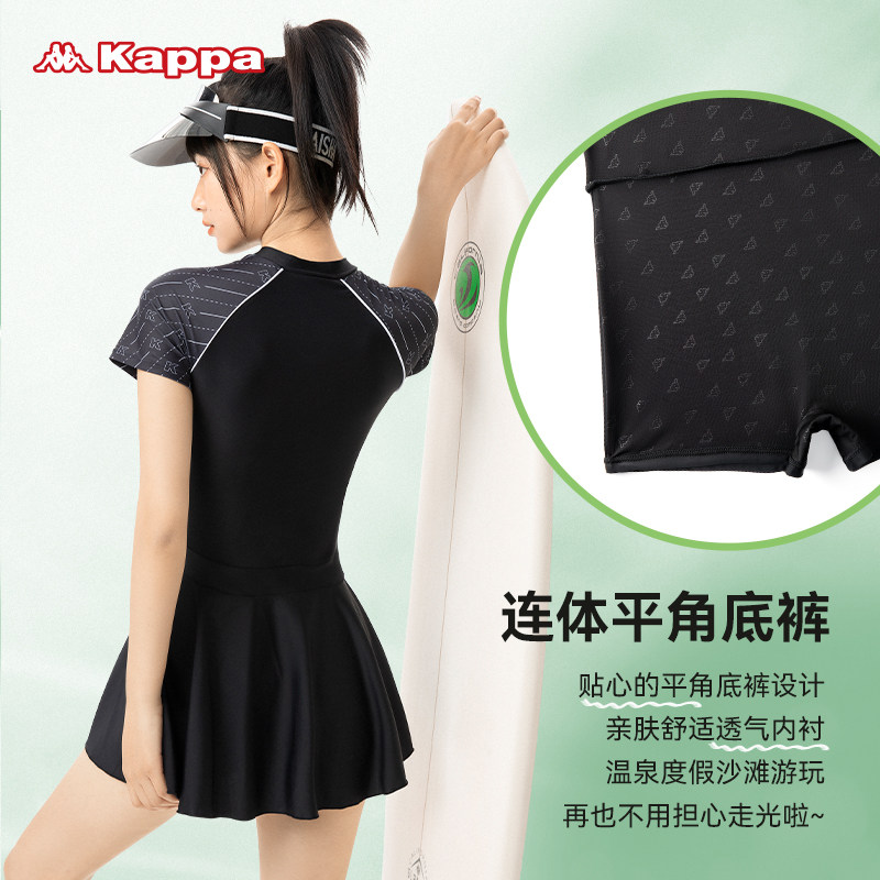  kappa游泳连体泳衣