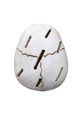 万圣节骷髅头树脂刀叉收纳架