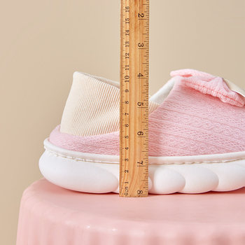 Confinement shoes summer section thin 5 June maternity bag heel outer wear soft-soled maternity shoes non-slip spring and autumn thick-soled postpartum slippers