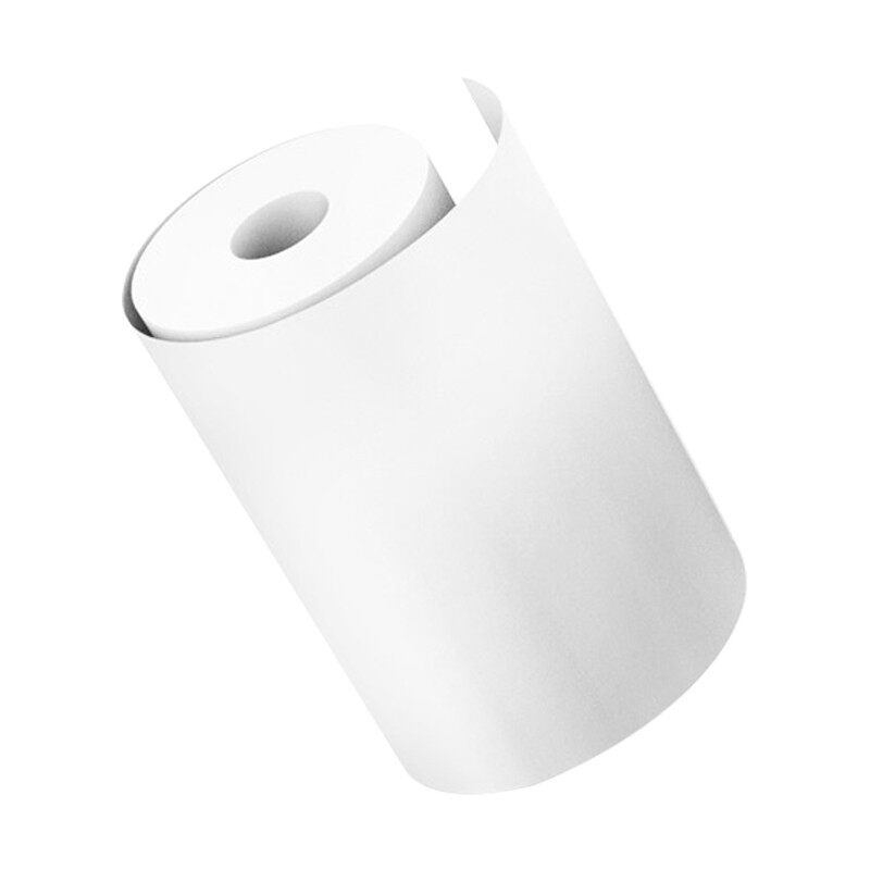 适用喵喵机咕咕机啵哩打印纸爱立熊高清热敏纸彩色纸不干胶纸彩边纸彩边纸长效纸57x25mm,57x30mm,57x50mm - 图0