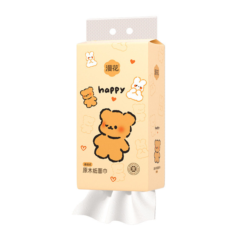 漫花抽纸悬挂式250抽家用纸巾11提整箱装原木4层加厚卫生纸,淘宝优惠券,粉丝福利购,淘宝优惠卷