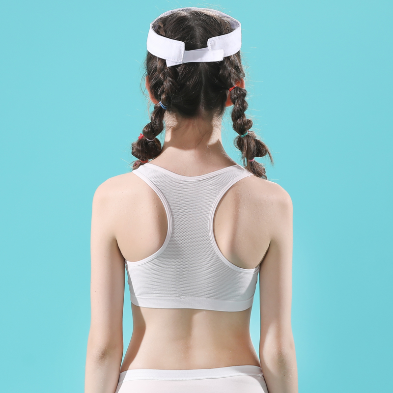 Modal adolescent development light underwear junior high school girls strapless vest girls sports bra summer