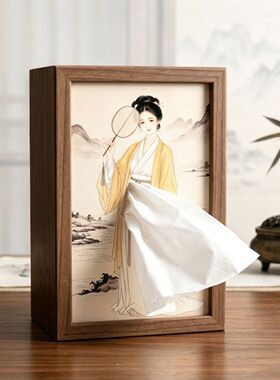木质轻奢纸巾盒茶几家用中式高级客厅高档酒店桌面收纳盒餐厅纸盒