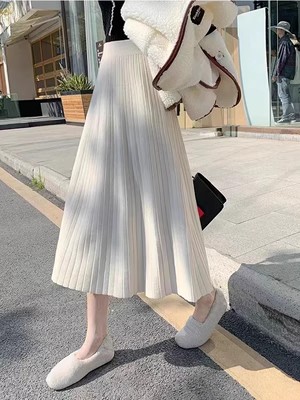 【多款可选】高腰流苏针织半身裙