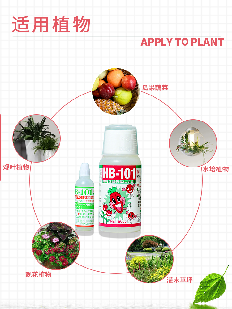 日本进口hb101植物活力素原装花肥兰花多肉营养液花多多植物通用 - 图2