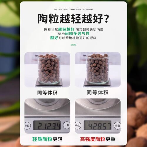 陶粒垫底花用回填卫生间铺面养花水培蜂窝透气颗粒多肉轻质陶土粒 - 图2