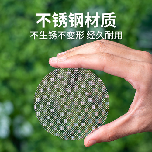 不锈钢花盆垫片底部防漏垫片网透气网格垫网防漏土多肉花盆底垫片 - 图2
