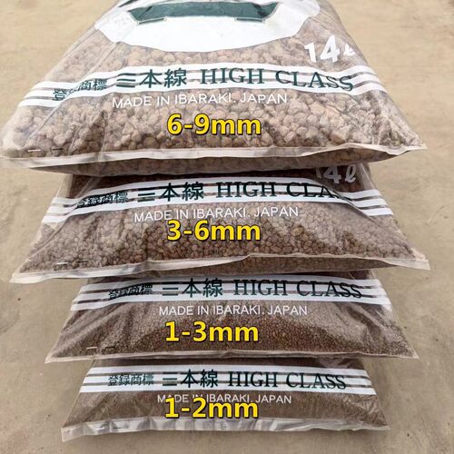 批发三本线硬质赤玉土多肉土颗粒土盆景土兰花用土整包14升 - 图0