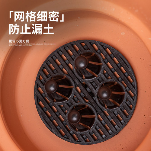 圆形花盆控根垫片底孔垫网防烂根底托垫神器支架透气托架防漏土 - 图2