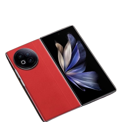 樱声适用xfold3背膜vivoxfold3pro手机后膜贴纸fold2折叠屏新款中轴铰链全包皮纹贴纸fold+素皮改色后背贴膜 - 图0