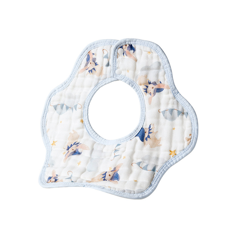 婴儿围兜纯棉a类宝宝防水纱布透气新生儿口水巾防水防吐奶围嘴,淘宝优惠券,粉丝福利购,淘宝优惠卷