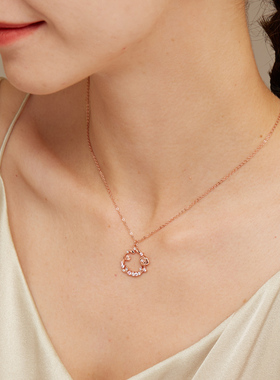 softdora/索缇朵木兰暗夜荆棘项链女S925银轻奢气质锁骨链送女友