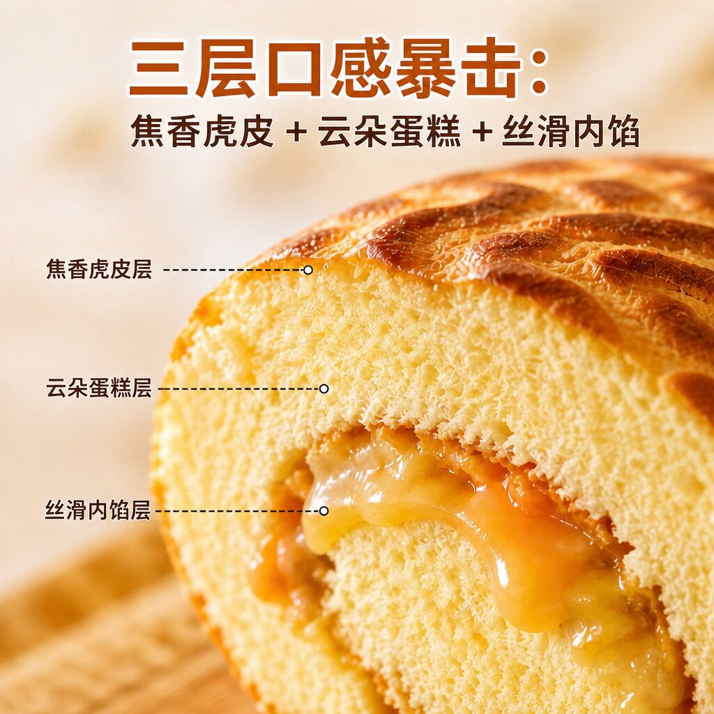 虎皮蛋糕营养食品整箱速食糕点好吃的零食小蛋糕健康早餐软面包