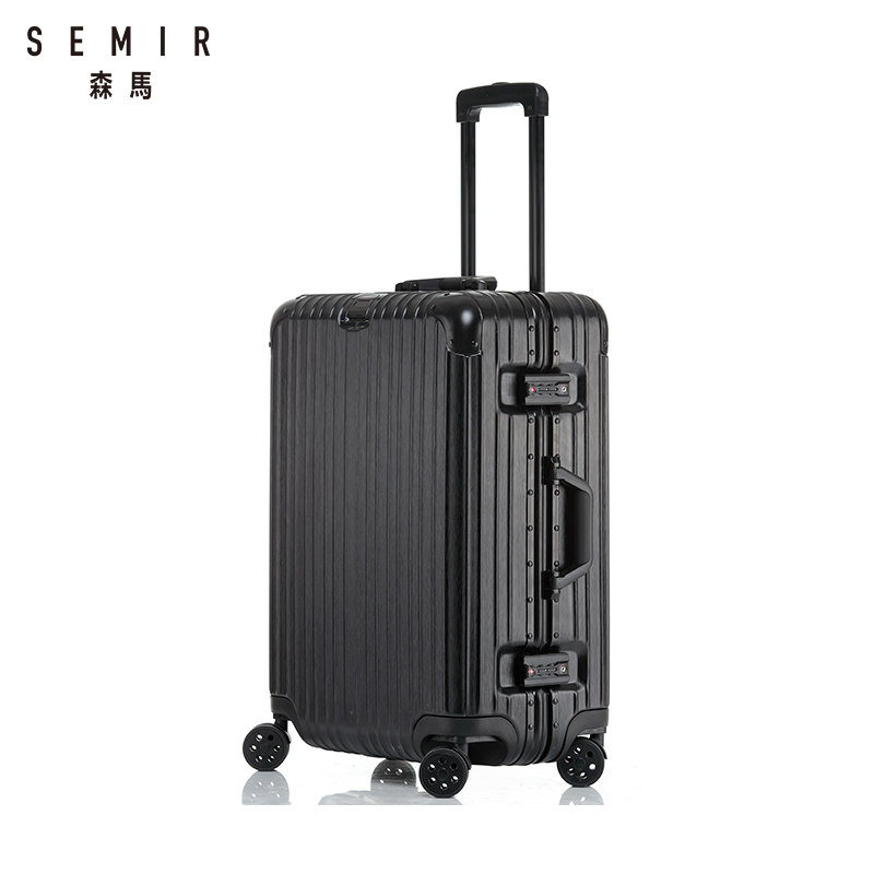 森马ins网红新款潮小型20寸行李箱 森马大熊旅行箱