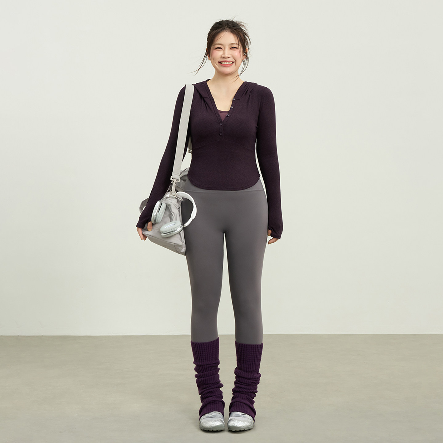 大码运动上衣女秋冬胖mm连帽显瘦瑜伽服长袖T恤跑步训练健身服,淘宝优惠券,粉丝福利购,淘宝优惠卷