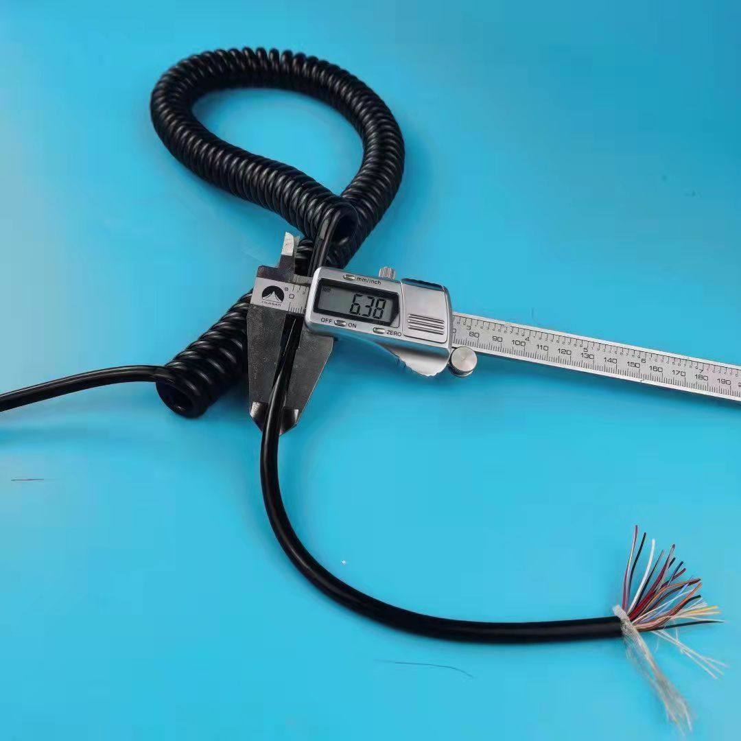 电子手轮弹簧线数控手轮线16芯18芯21芯14带屏蔽防干扰数控弹簧线,淘宝优惠券,粉丝福利购,淘宝优惠卷