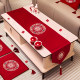 Wedding coffee table tablecloth table runner embroidered tablecloth TV cabinet