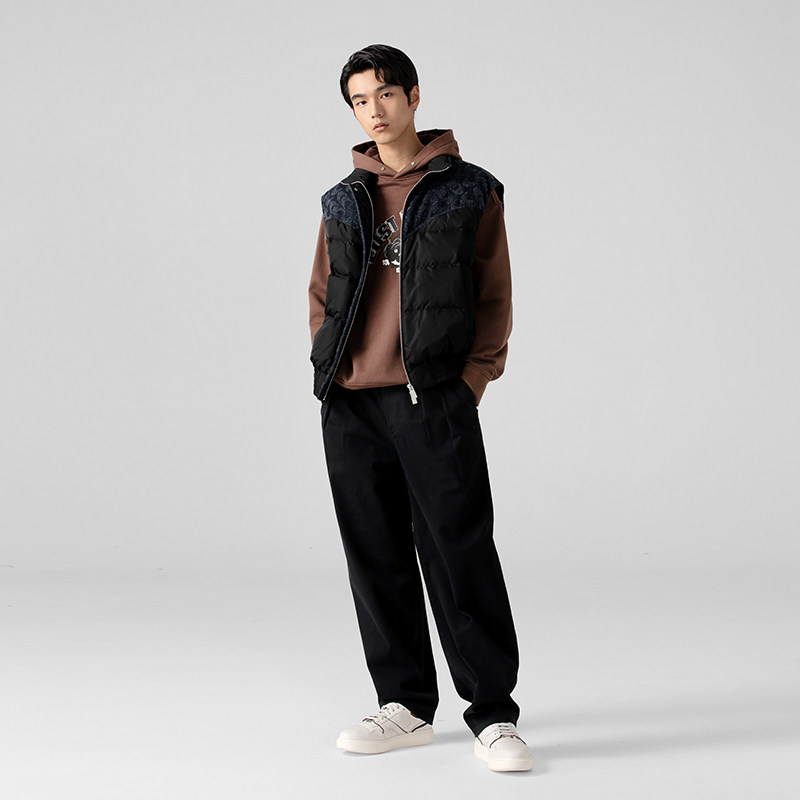 【明星同款】VICUTU威可多男士休闲马甲秋季舒暖加绒商务通勤马夹,淘宝优惠券,粉丝福利购,淘宝优惠卷