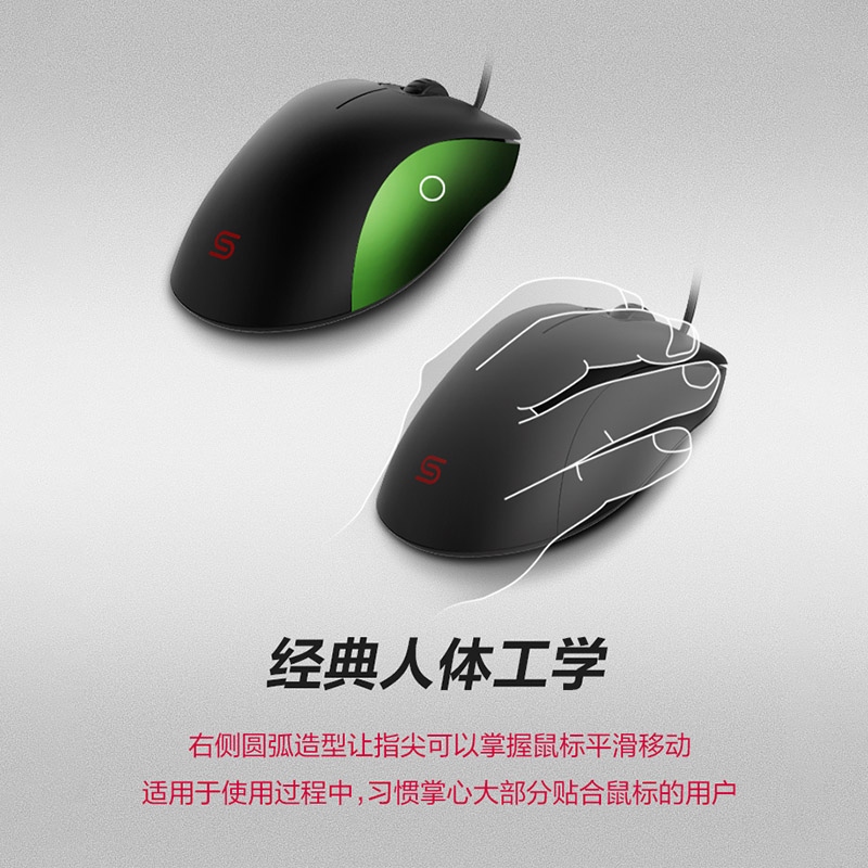 ZOWIE卓威鼠标EC2C EC3-C电竞FK2B FK1-C游戏S1 S2-C ZA12 ZA13-C-图1