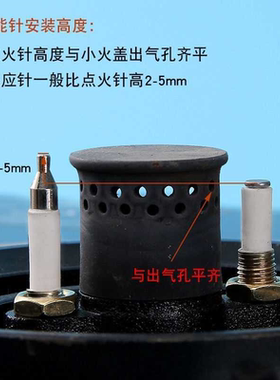 万能通用煤气炉燃气灶具灶具脉冲点火器感应针点火打火器配件带线
